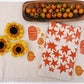 Fairytale Pumpkins on Oatmeal Runner