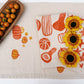 Fairytale Pumpkins on Oatmeal Runner