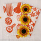 Orange Gourds Dinner Napkins
