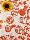 Orange Gourds Dinner Napkins