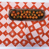 Orange Diamond Spurs Dinner Napkins
