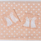 White Mini Floral on Blush Runner