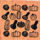 Gourds & Gingham Tea Towel