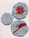 Cardinal Botanic Reusable Bowl Cover Set