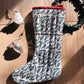 Winter Botanic Christmas Stocking