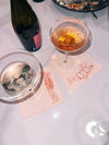 Phthalo Ruth x Julie Peach "Dinner Girls" Cocktail Napkins