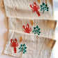 Lobster on Stripe Table Runner