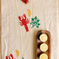 Lobster on Stripe Table Runner