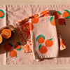 Blush Tangerines Dinner Napkins