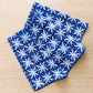 Blue Floral Dots Table Runner