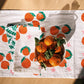 White Tangerines Dinner Napkins