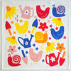 Garden Party Tea Towel