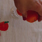 Tangerines on Stripe Table Runner