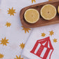 Ochre Stars Table Runner